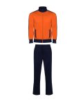 Tuta sport Arancione - Blu