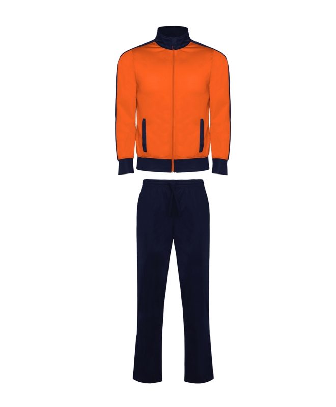 Tuta sport Arancione - Blu