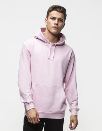 Felpa con cappuccio rosa