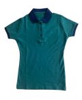 Polo verde ragazza