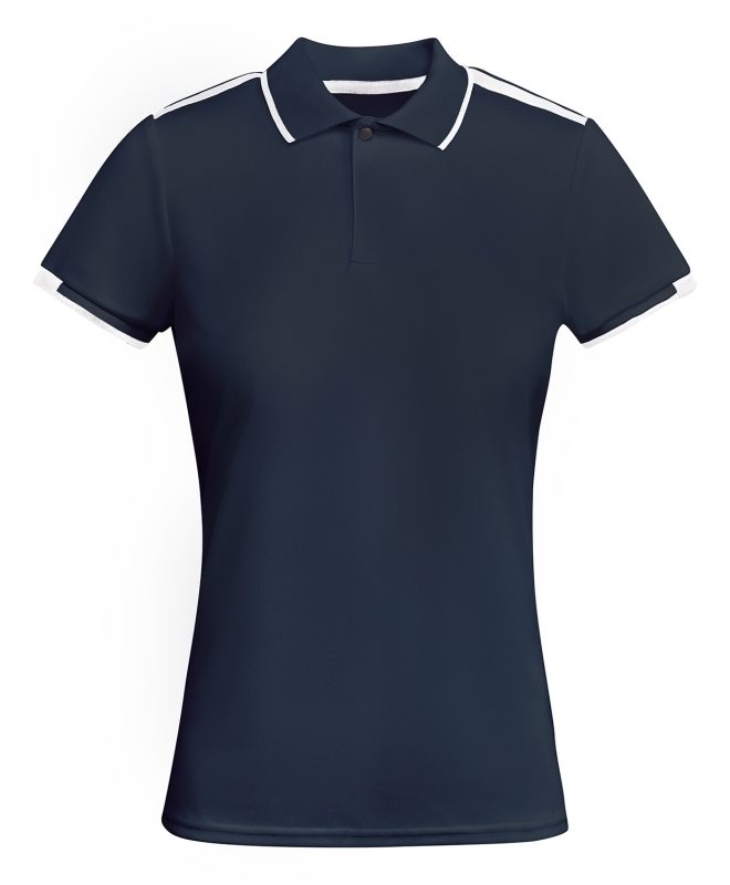 Polo ragazza Blu/bianco