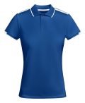 Polo ragazza royal/bianco